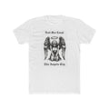 Gothic Angel Graphic Tee — "Dead Men Laugh, The Angels Cry"